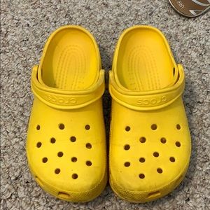 Yellow Crocs